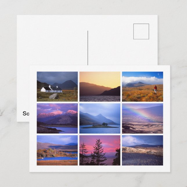 Cartão Postal Escócia (Frente/Verso)