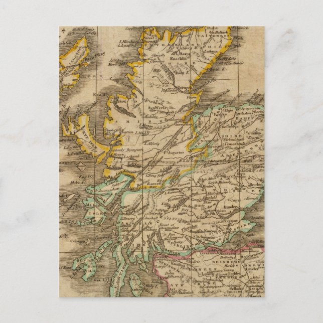 Cartão Postal Escócia 5 (Frente)