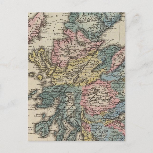 Cartão Postal Escócia 8 (Frente)