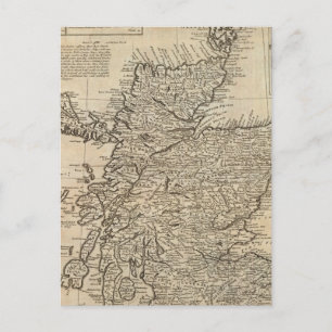 Cartão Postal Escócia e Grã-Bretanha Norte