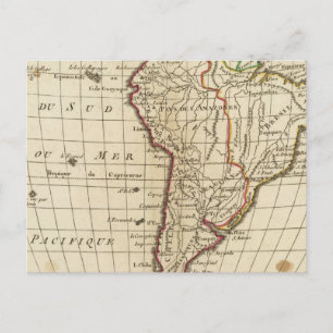 Cartão Postal Escola da América do Sul