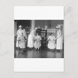 Cartão Postal Escola de Enfermagem, início dos anos 1900