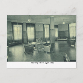 Cartão Postal Escola de enfermagem, Lyon 1930
