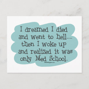 Cartão Postal Escola de Medicina ou Inferno?