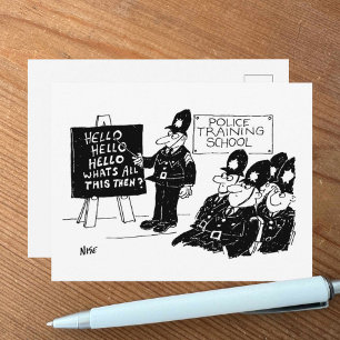 Cartão Postal Escola de Treinamento da Polícia