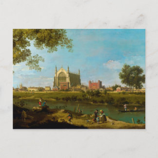 Cartão Postal Escola Eton de Canaletto (1754)