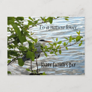 Cartão Postal Escondendo Heron!
