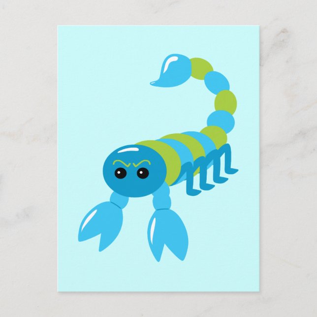 Cartão Postal Escorpião (Frente)