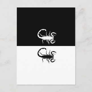 Cartão Postal escorpiões