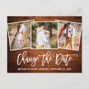 Cartão Postal Escova-Escova Alterar A Data Nova Data Foto 3