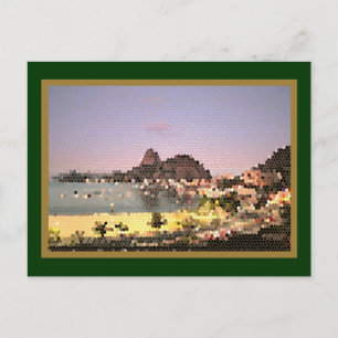 Cartão Postal Escreva sobre açúcar loaf rio