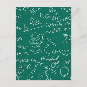 Cartão Postal Escritores de química