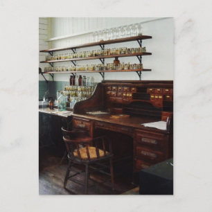 Cartão Postal Escritório em Laboratório de Química