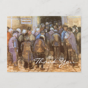 Cartão Postal Escritório Estadual de Loteria de Van Gogh