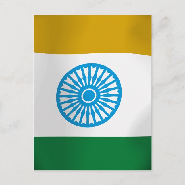 CARTÃO POSTAL ESCUDO INDIANO (Frente)
