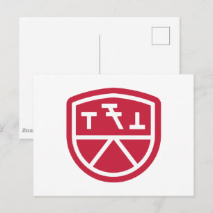 Cartão Postal Escudo Phi Sigma Kappa