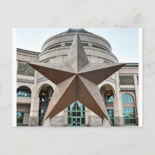 Cartão Postal Escultura de Estrela Gigante no Museu The Story of