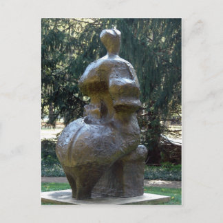 Cartão Postal Escultura de Kansas City no Parque A Mulher Assent