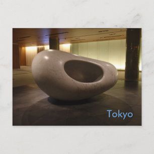 Cartão Postal Escultura de Tóquio