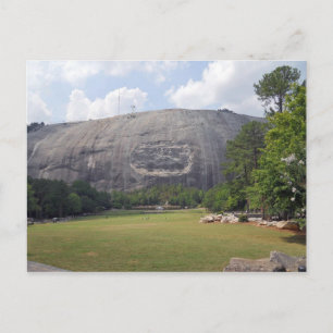 Cartão Postal Escultura Stone Mountain Stone Mountain Geórgia 3