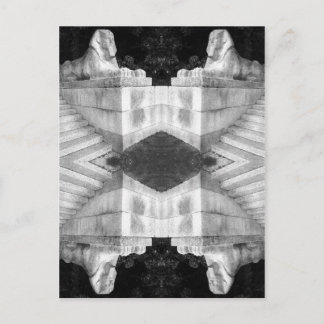 Cartão Postal Esfinge de Londres