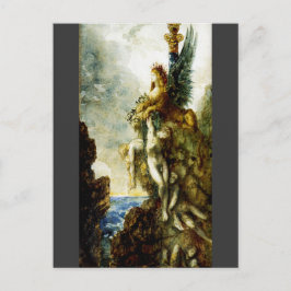 Cartão Postal Esfinge vitorioso de Gustave Moreau