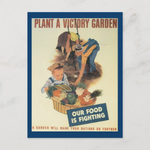 Cartão Postal Esforço de Trabalho em Guerra - posters de Trabalh