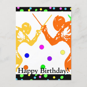 Cartão Postal Esgrima   Esporte   