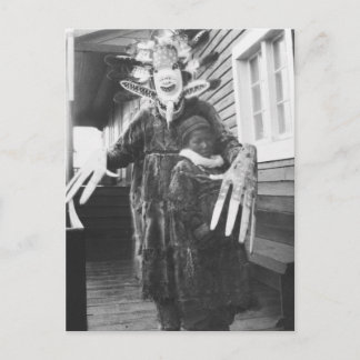 Cartão Postal Eskimo Medicine Man, início dos anos 1900