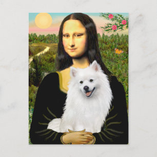 Cartão Postal Eskimo Spitz 1 - Mona Lisa