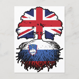 Cartão Postal Eslovênia Reino Unido