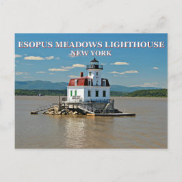 Cartão Postal Esopus Meadows Lighthouse, Cartão-postal de Nova I