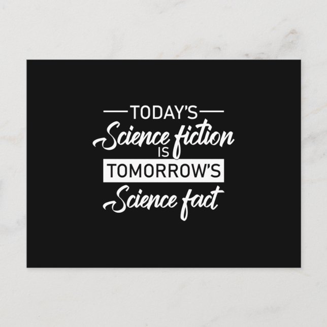 Cartão Postal Espaço De Ficção Científica Da Alienígena Engraçad (Frente)