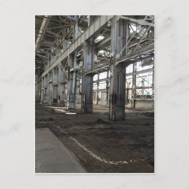 Cartão Postal Espaço industrial (Frente)