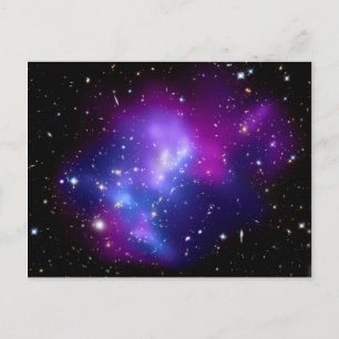 Cartão Postal Espaço MACS J0717 Cluster Galaxy