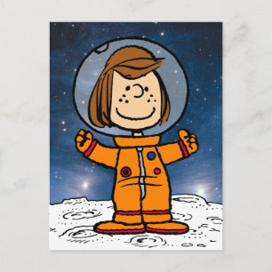 Cartão Postal ESPACO   Peppermint Patty Astronauta
