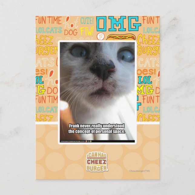 Cartão Postal Espaço pessoal (Frente)