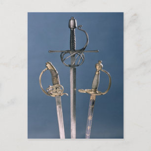 Cartão Postal Espada do oficial de infantaria