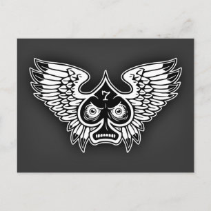 Cartão Postal Espada Raiva Sortuda #7