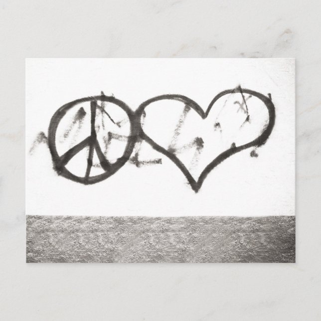 Cartão Postal Espalhando o amor (Frente)