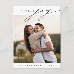 Cartão Postal Espalhe Alegria, Natal Mais Alegre Foto de Família