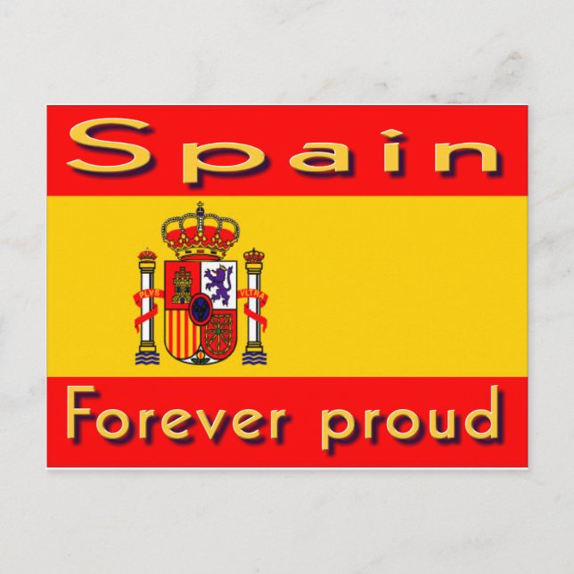 Cartão Postal Espanha (Frente)