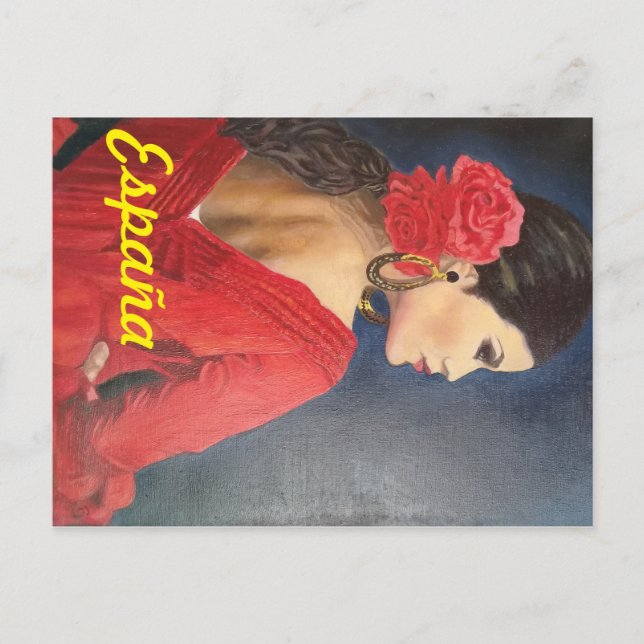 Cartão Postal Espanha (Frente)