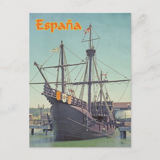 Cartão Postal Espanha (Frente)