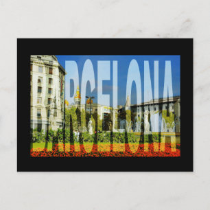 Cartão Postal espanha BARCELONA
