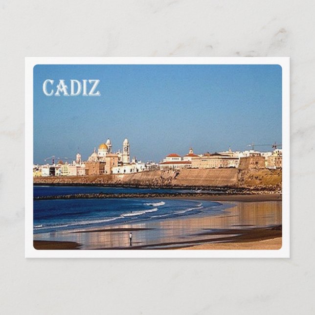 Cartão Postal Espanha - Cádiz - (Frente)