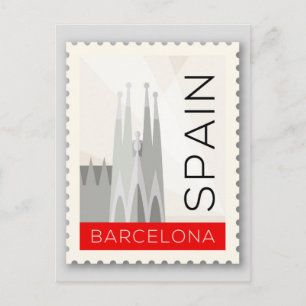 Cartão Postal Espanha de Barcelona