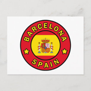Cartão Postal Espanha de Barcelona