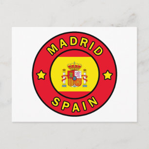 Cartão Postal Espanha de Madrid