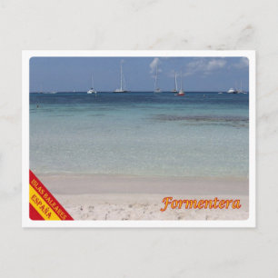 Cartão Postal Espanha - Ilhas Baleares - Formentera -